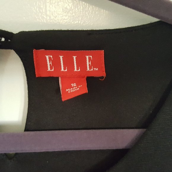 ELLE Women's Dress Sz 16 Sleeveless BOHO - Picture 5 of 6